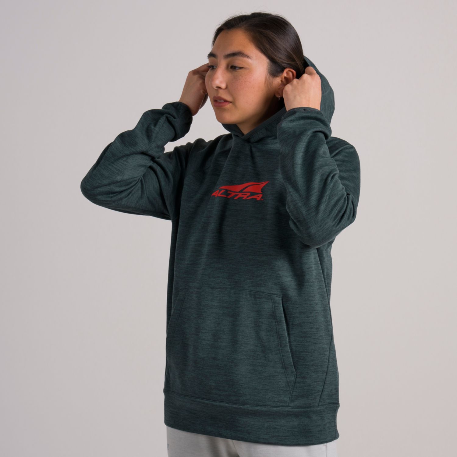 Sudadera Con Capucha Altra Everyday Mujer Verde Oscuro | Costa Rica-57893149